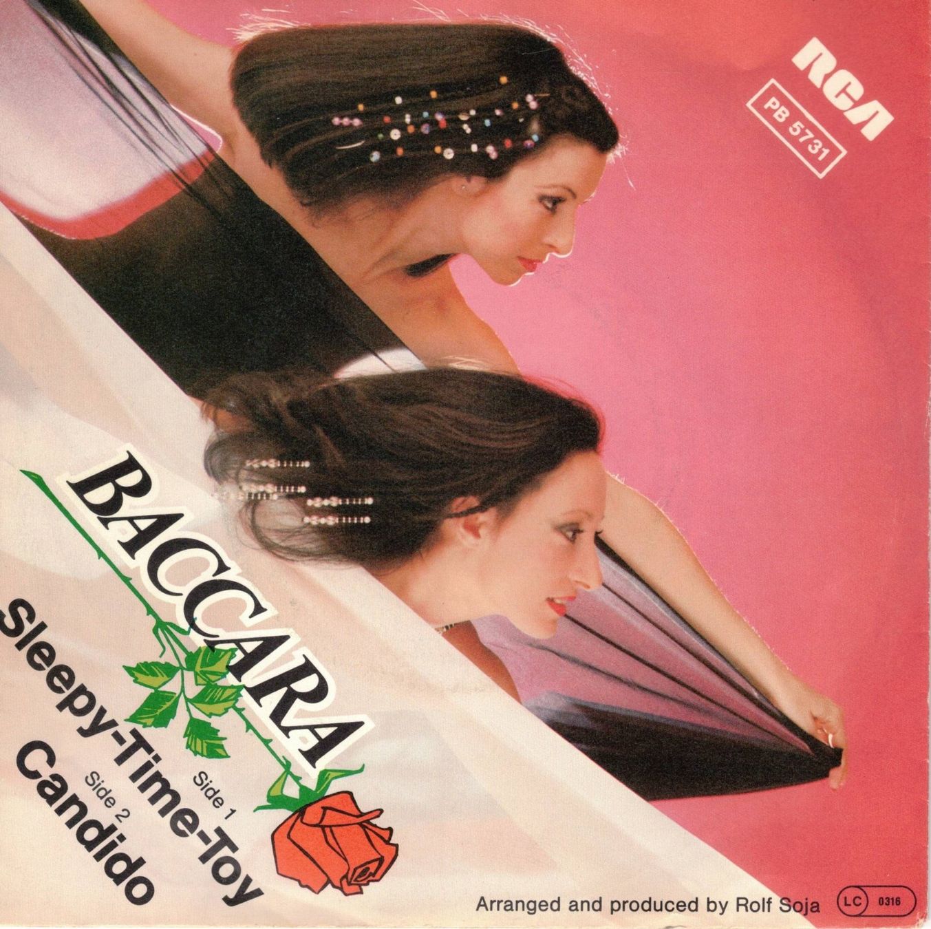 Dischi in vinile: Baccara  --  Sleep-Time-Toy  Single7 – Usato da Rheinau venduto da asteng