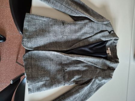 Elegante giacca blazer a quadri H&M- Taglia 38