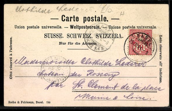 Cartes postales: Basel, Barfüsserkirche, Historisches Mu – D'occasion à Berlin par bartko-reher 1