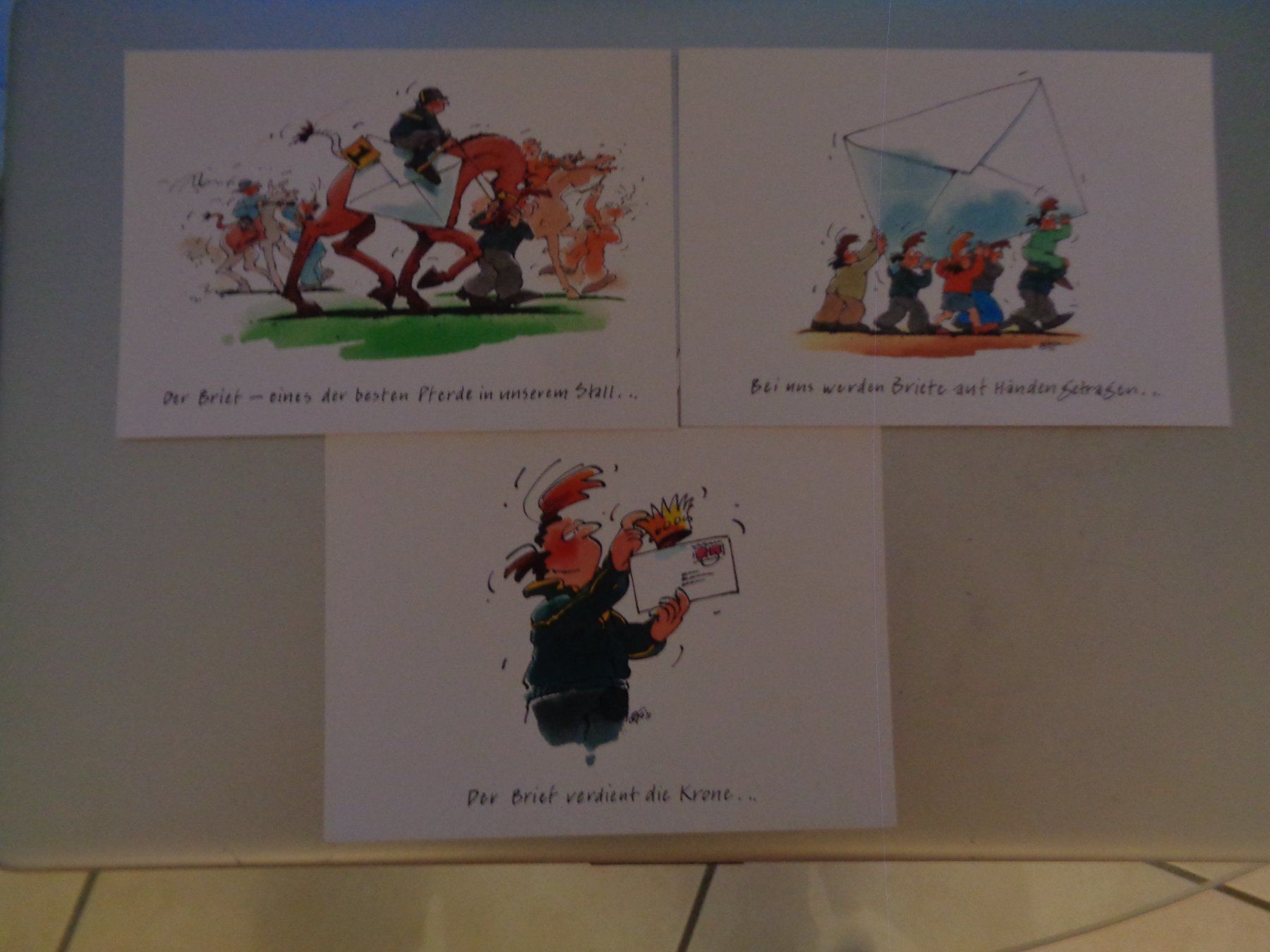 Cartoline postali: Set mit 3 witzigen Postkarten - Schweizer Humor, ungebraucht – Nuovo (secondo la descrizione) da Niederhasli venduto da Gamefreek1989