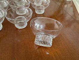 Coupelles vintage Cristal
