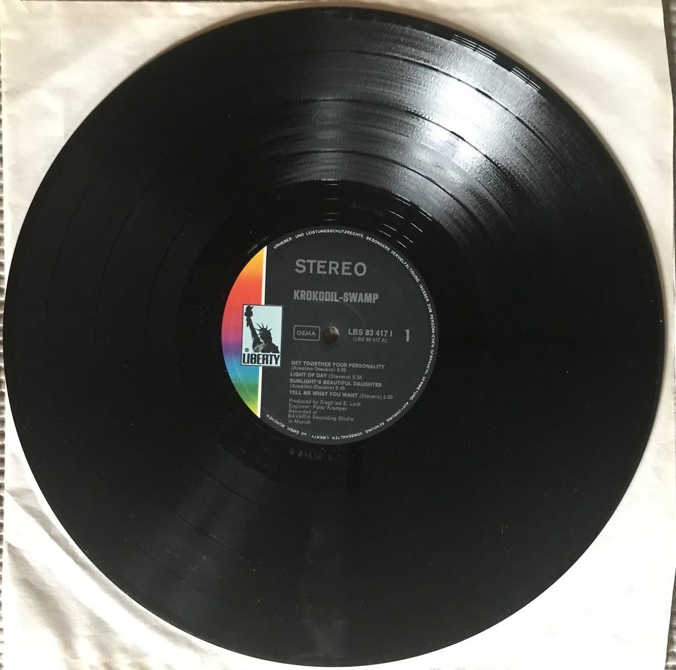 Schallplatten: Krokodil SWAMP – Gebraucht aus Klosters von Glider397 1