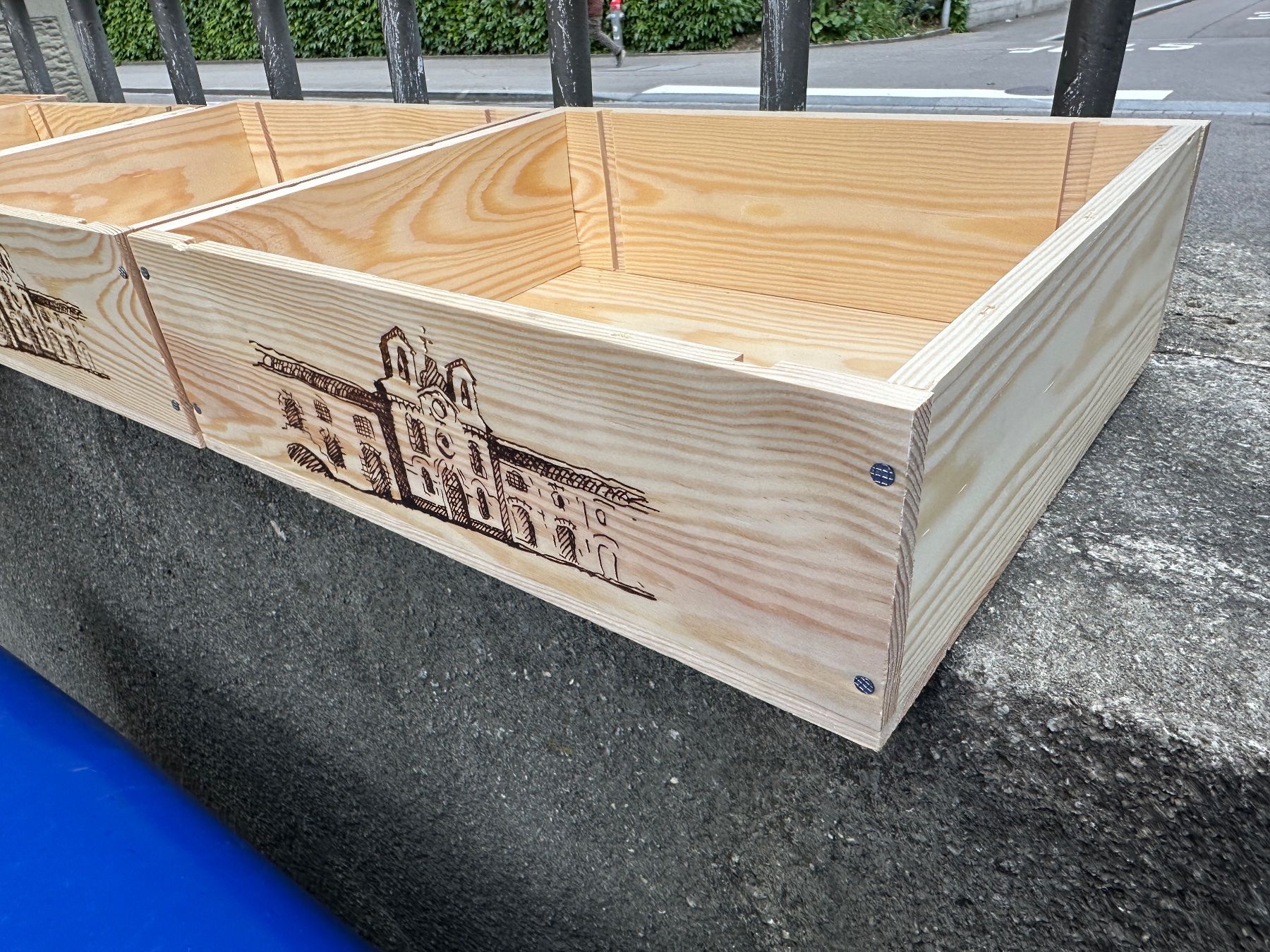 Altro: 1 Stk. schöne 3er Weinkiste – Usato da Zürich venduto da atlantis77 5