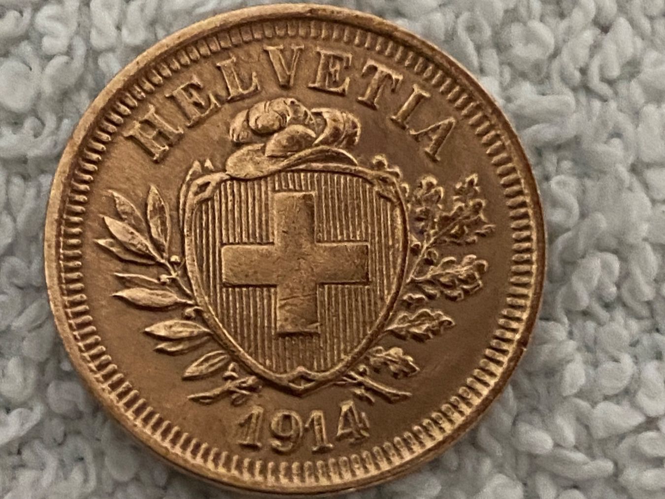 Tutti le monete: 1 centime/Rappen 1914 – Usato da Nyon venduto da Ilmi09