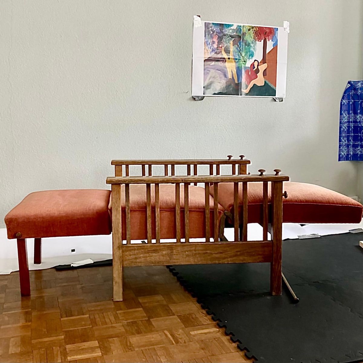 Poltrone: Vintage Baushaus Oak Armchair – Usato da Zürich venduto da daria_m 4
