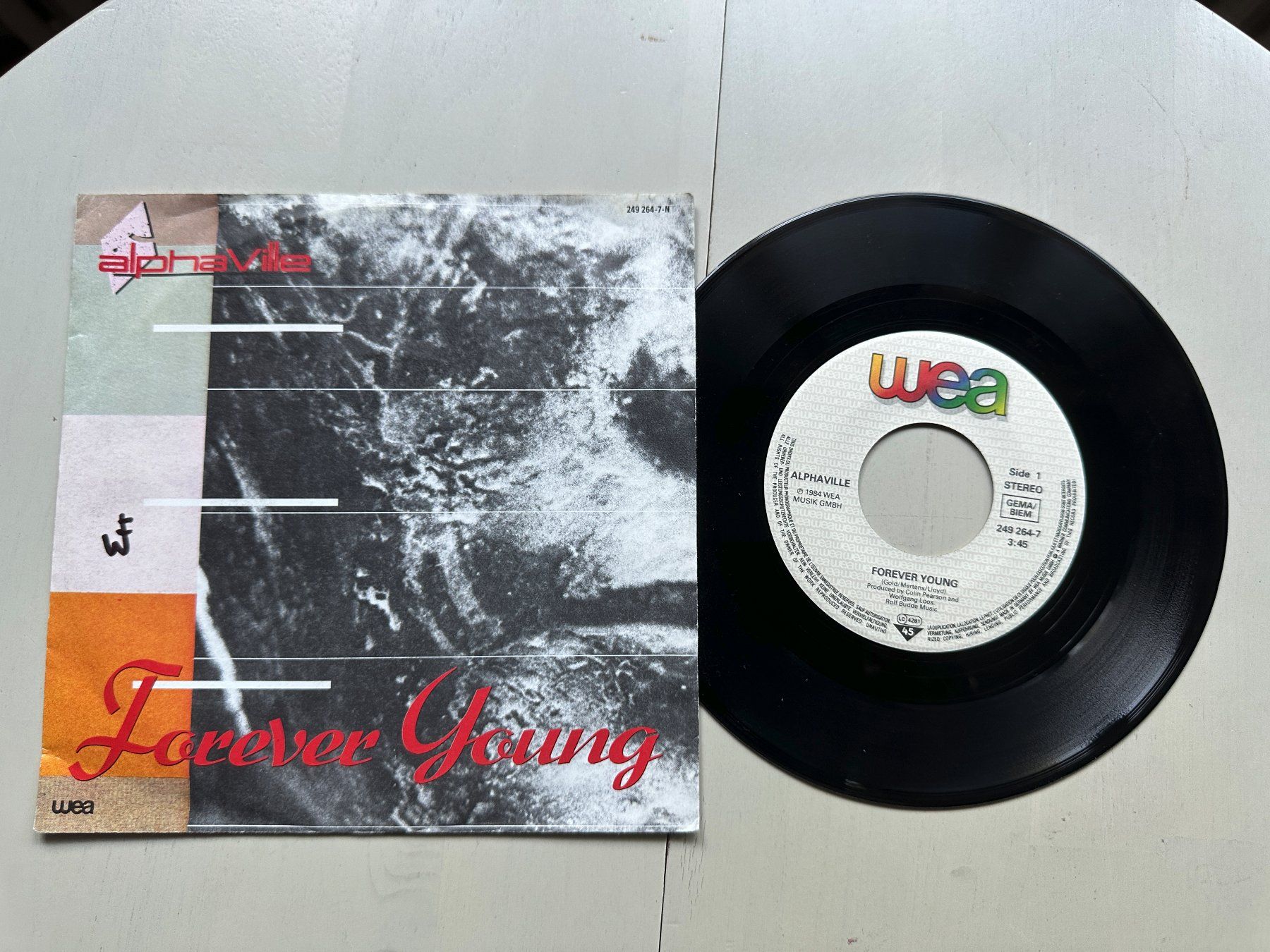 Dischi in vinile: ALPHAVILLE tolle Single Forever young Kult Super Hit 80's – Usato da Basel venduto da Partridge