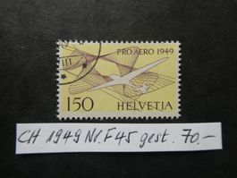 CH 1949 Nr. F45 gestempelt