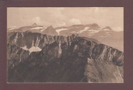 LES DIABLERETS vus des Rochers de Naye - 1924