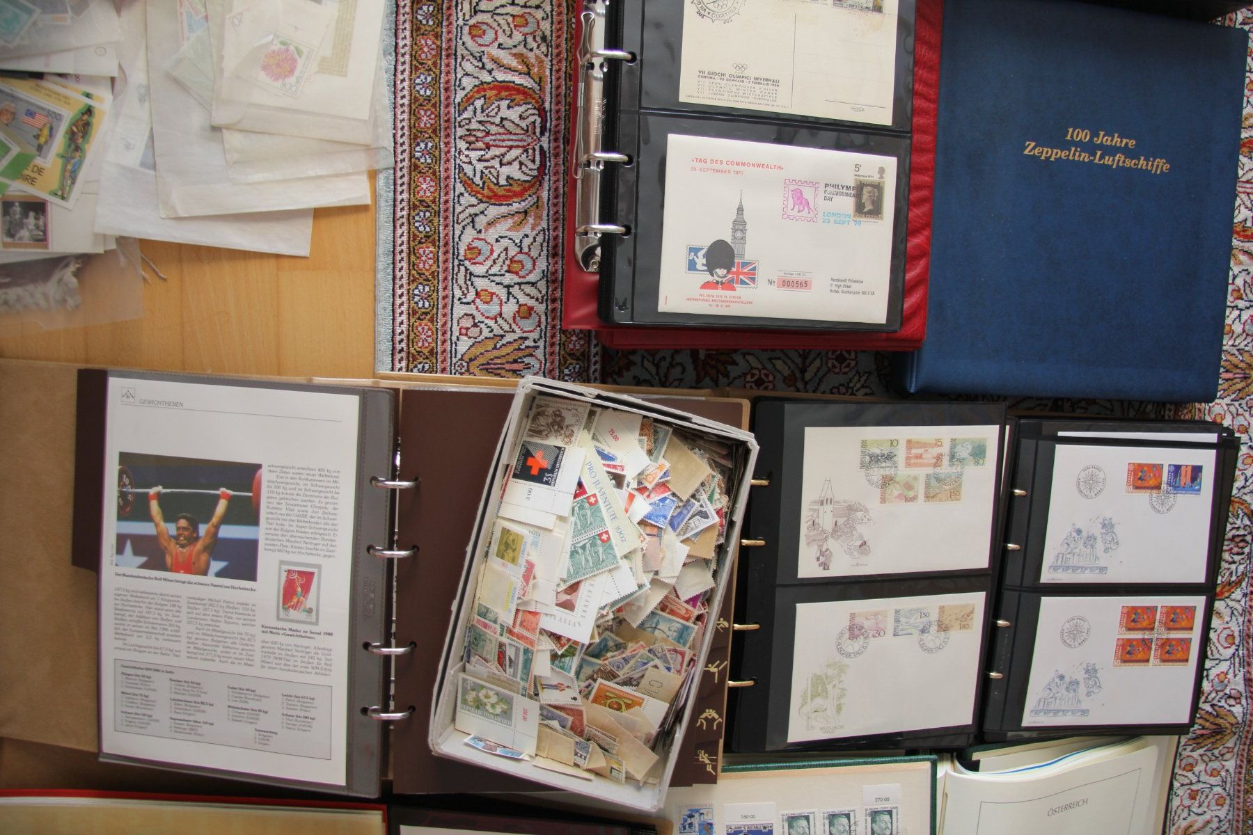 Alle Briefmarken: Grosse Briefmarkensammlung – Gebraucht aus Schlieren von Sternstunde2 3