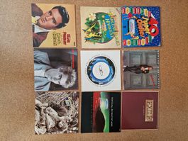 Schallplatten-Sammlung LP's Vinyl 1950 - 1990 / 99 Stück TOP