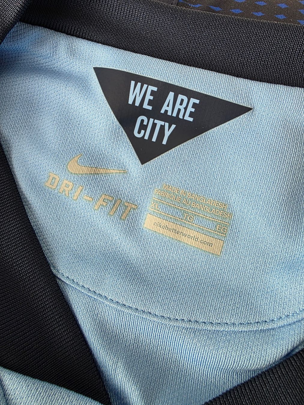 Nike Leibchen & Hosen: MANCHESTER CITY 14/15 TRIKOT – Gebraucht aus Lüchingen von Jersey_Time 3