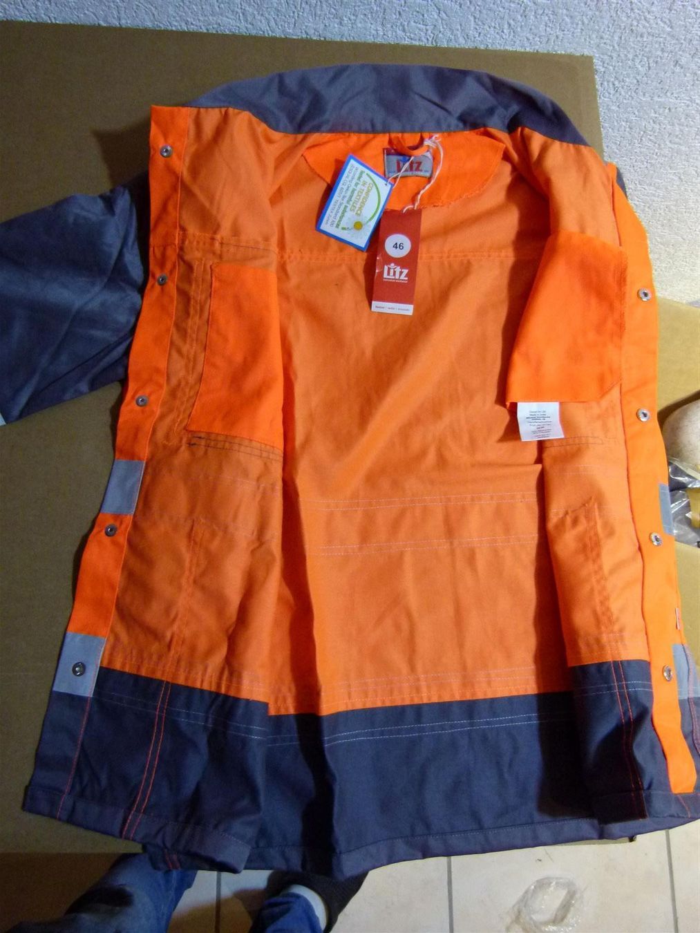 Giacche: Litz Arbeitsjacke, Gr. 46 NEU – Nuovo (secondo la descrizione) da Uerkheim venduto da Kaufoption 9