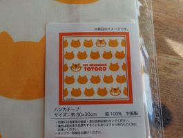 Ghibli Japan - Handkerchief Handtuch - Totoro Nekobus