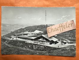 1958 Hotel - Berghaus Niederhorn mit UKW Sender