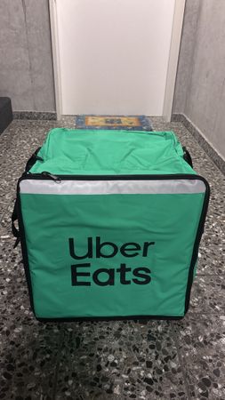 Uber Eats Lieferrucksack thermoisoliert neuwertig