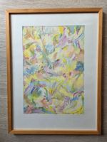 florales Gemälde Bild Aquarell sig.:H. Jäggi oder Jäger 1983