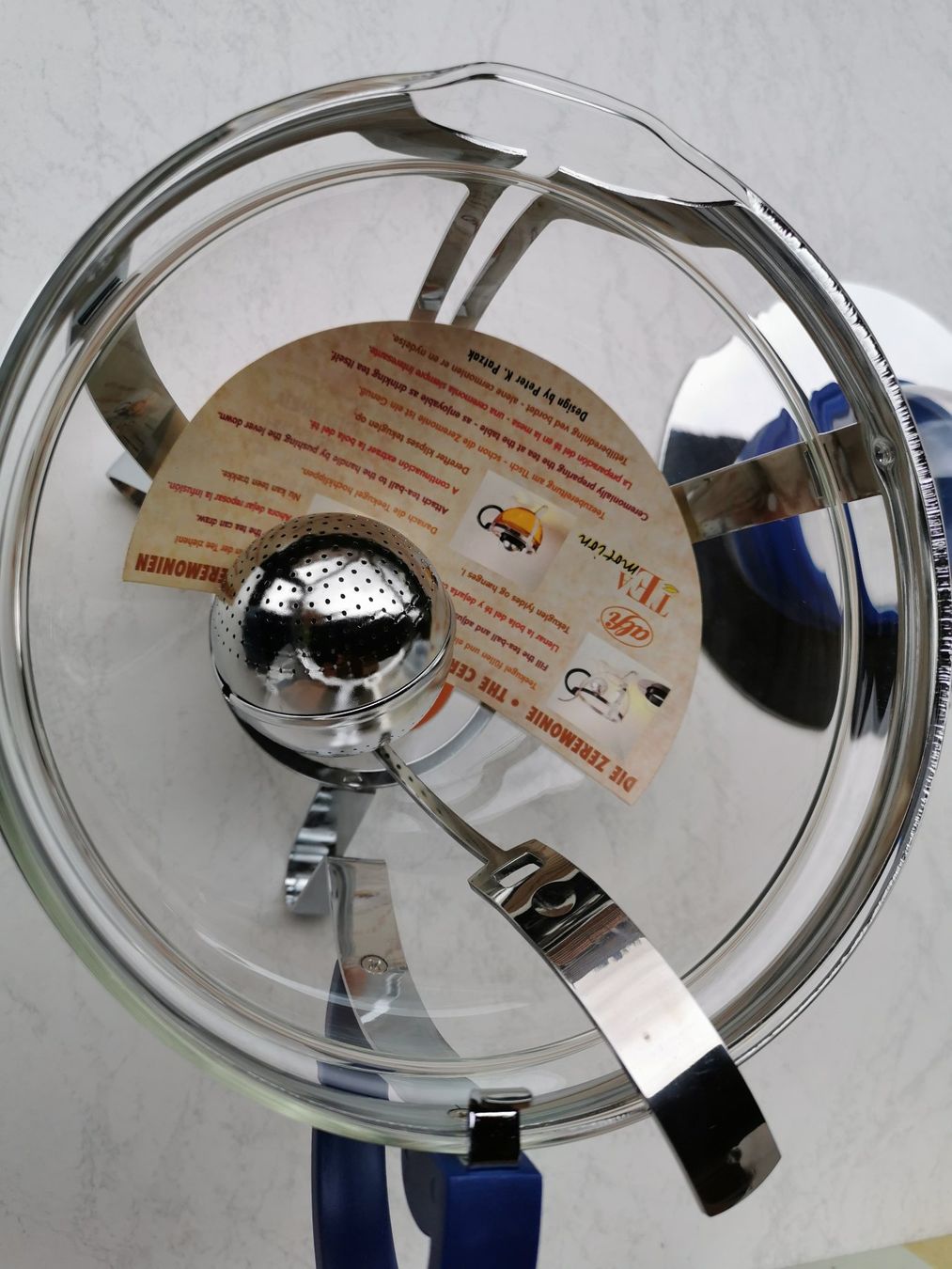 Teiere: Designer Glasteekanne – Nuovo e nell'imballaggio originale da Filzbach venduto da Sabenasi 3