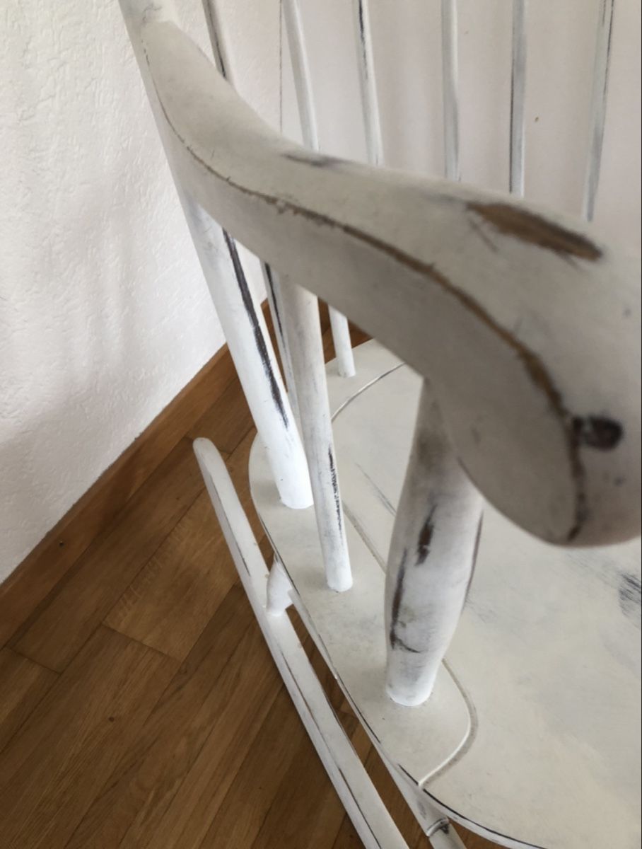Sedie: Shabby Schaukelstuhl – Nuovo (secondo la descrizione) da Rüti ZH venduto da baumzauber22 2