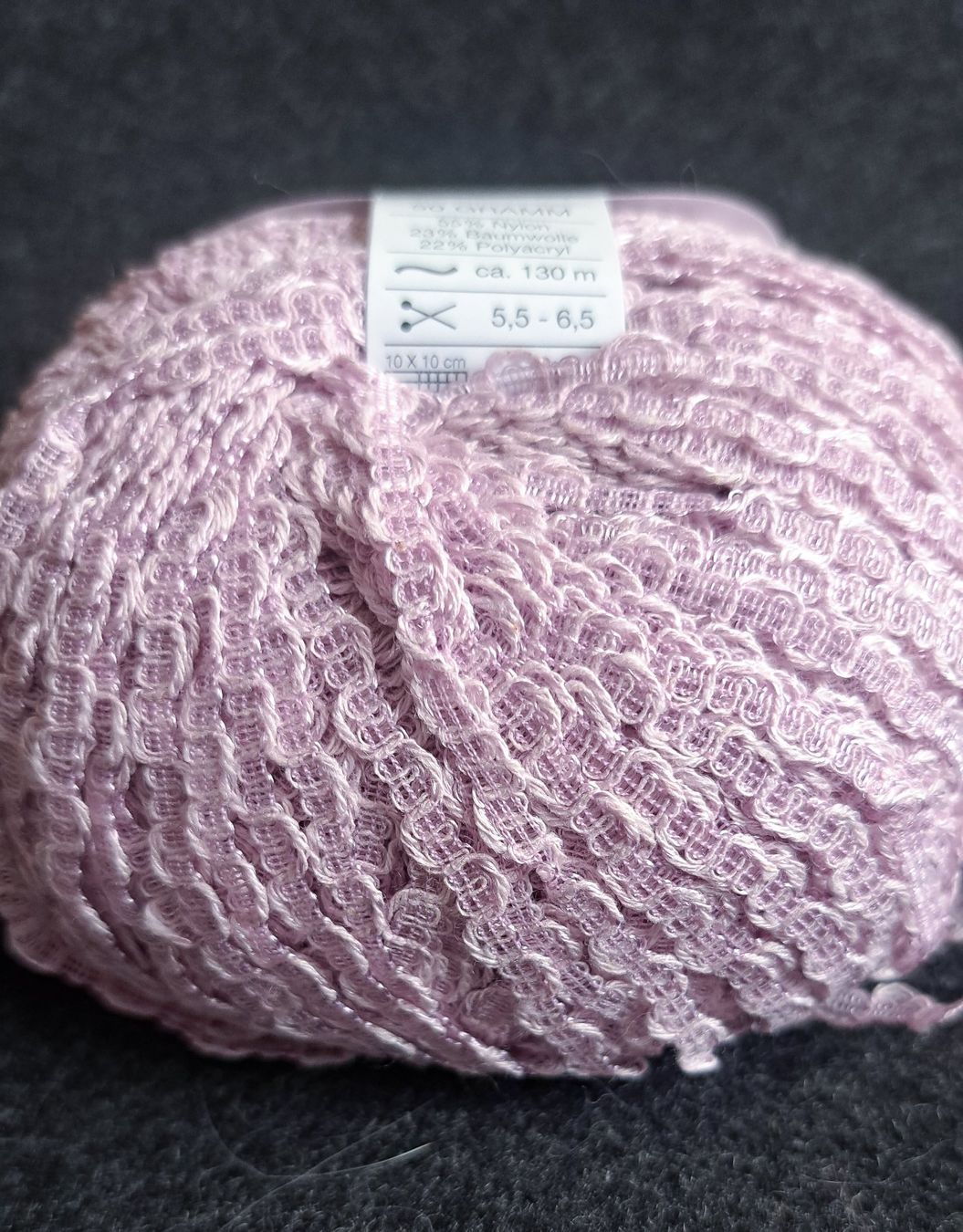 Lana: 50g wunderschönes Spitzenbändchen-Garn , rose – Nuovo e nell'imballaggio originale da Basel venduto da Sweet-Yarns01 1