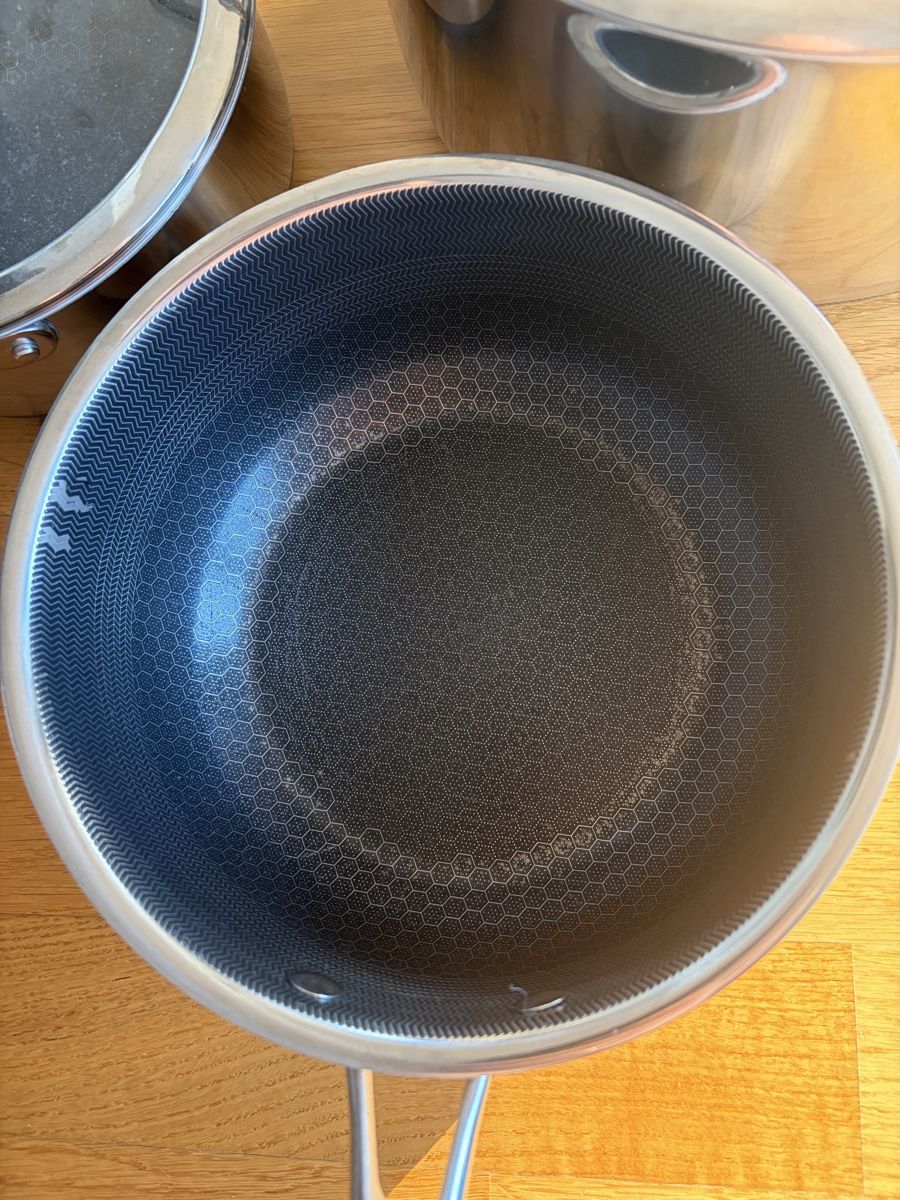 Pentole: Hexclad Topf- und Pfannenset mit Deckeln – Usato da Kreuzlingen venduto da L_Bauer 4