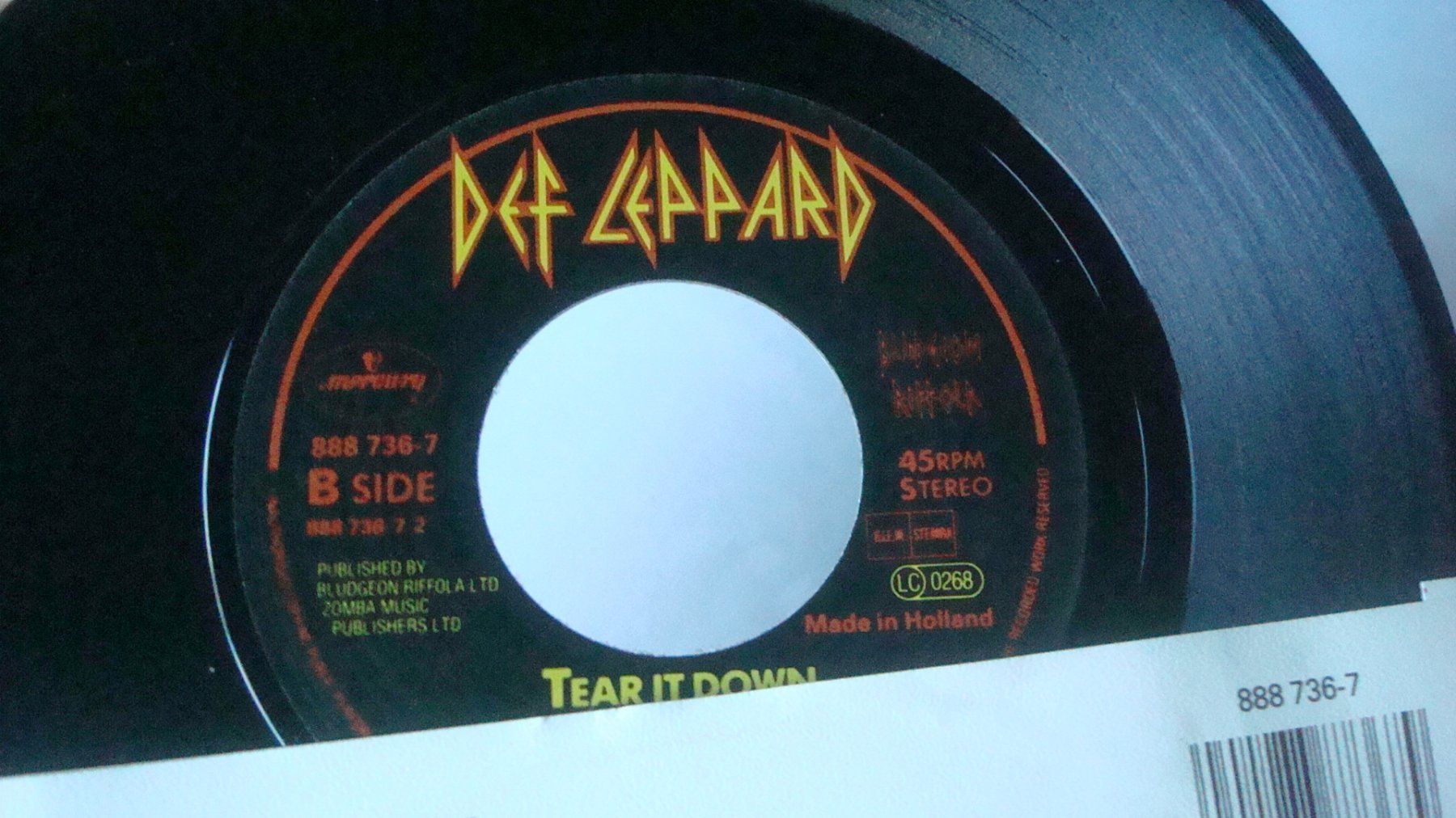 Dischi in vinile: Def Leppard Animal - Tear it Down 1987 – Usato da Münchenstein venduto da Pesci6 5