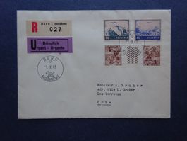 1948 F43-F44 FDC Bern - in tadelloser Erhaltung