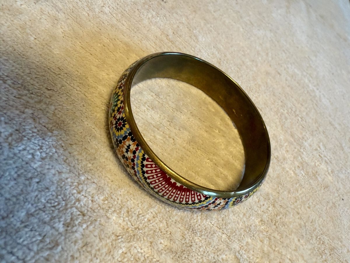 Armbänder & -reifen: Bracelet bangle mosaïque colorée – Neu (gemäss Beschreibung) aus Lausanne von Stephaniesdressing 4