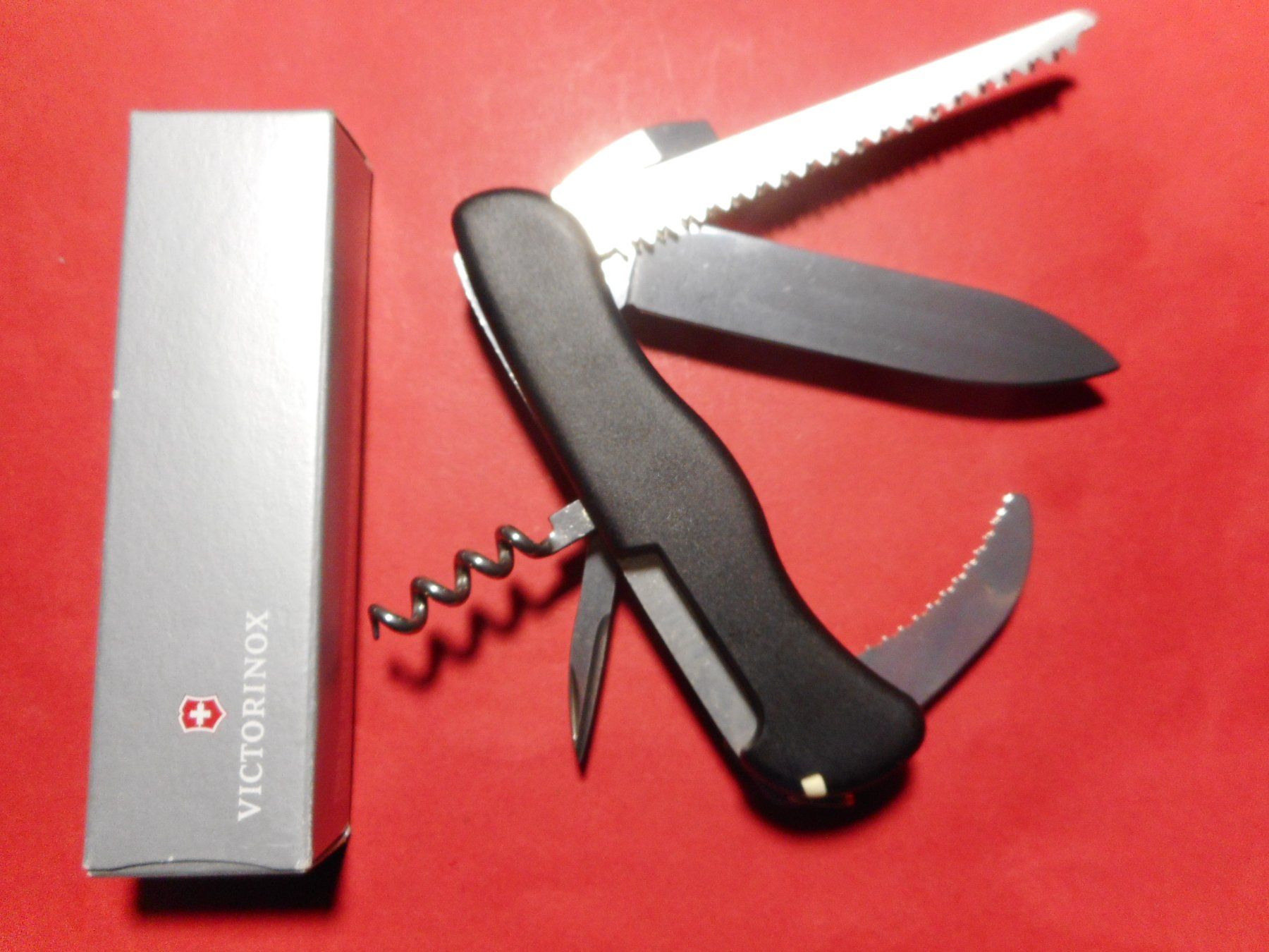 Victorinox Coltelli tascabile: Victorinox  Hunter  4er Set – Nuovo e nell'imballaggio originale da Rotkreuz venduto da Hubbil 5