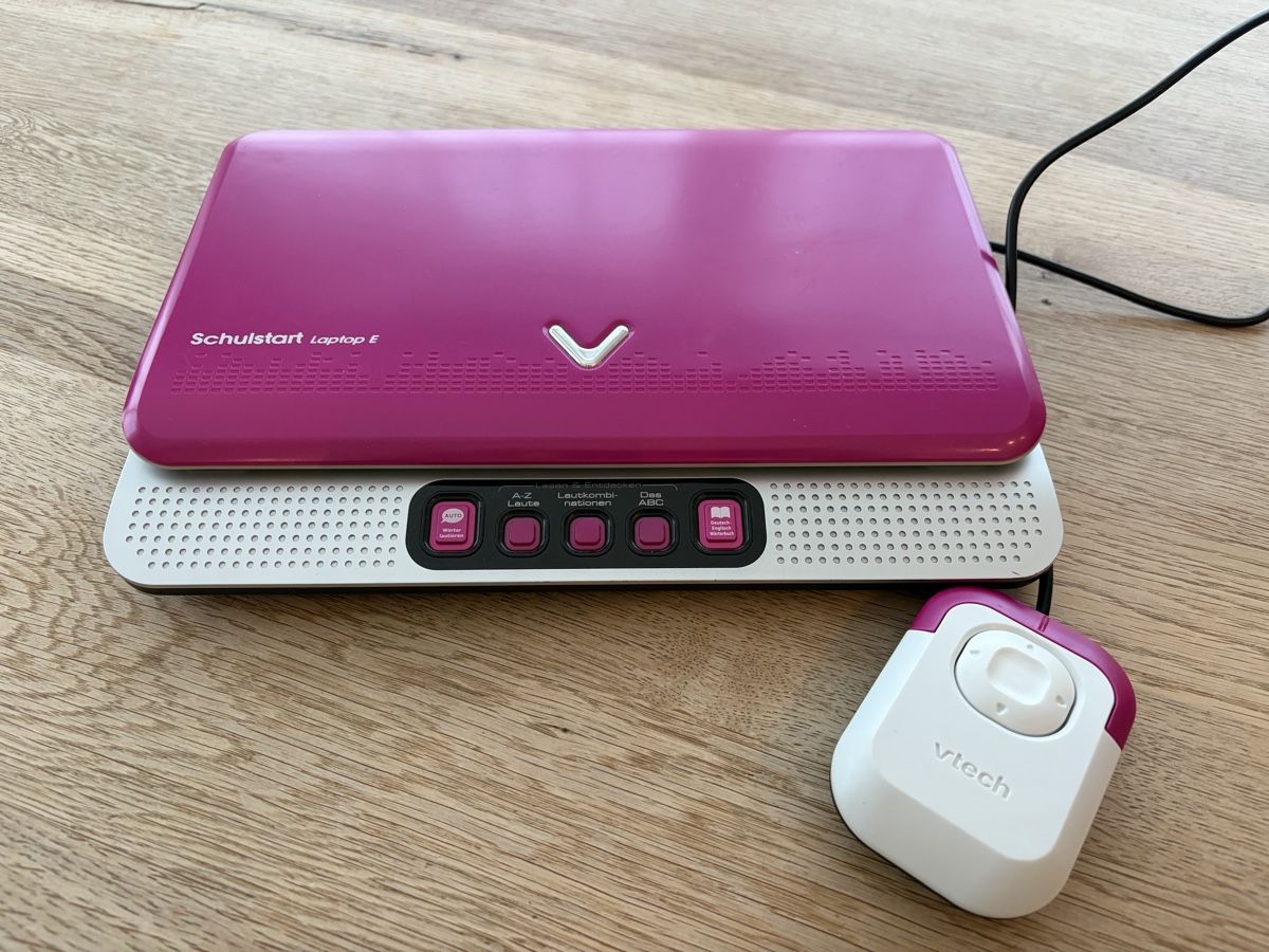 Giocattoli: Schulstart Lern-Laptop vtech, pink – Usato da Herisau venduto da verkaufen75 1
