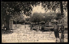 AK Wavre, Blick in den Ort