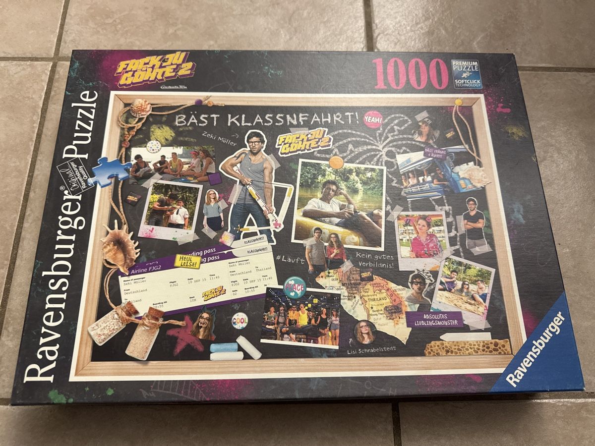 Ravensburger Puzzles: Ravensburger Puzzle "Fack Ju Göhte 2" - 1000 Teile – Gebraucht aus Volketswil von mic_7b9h
