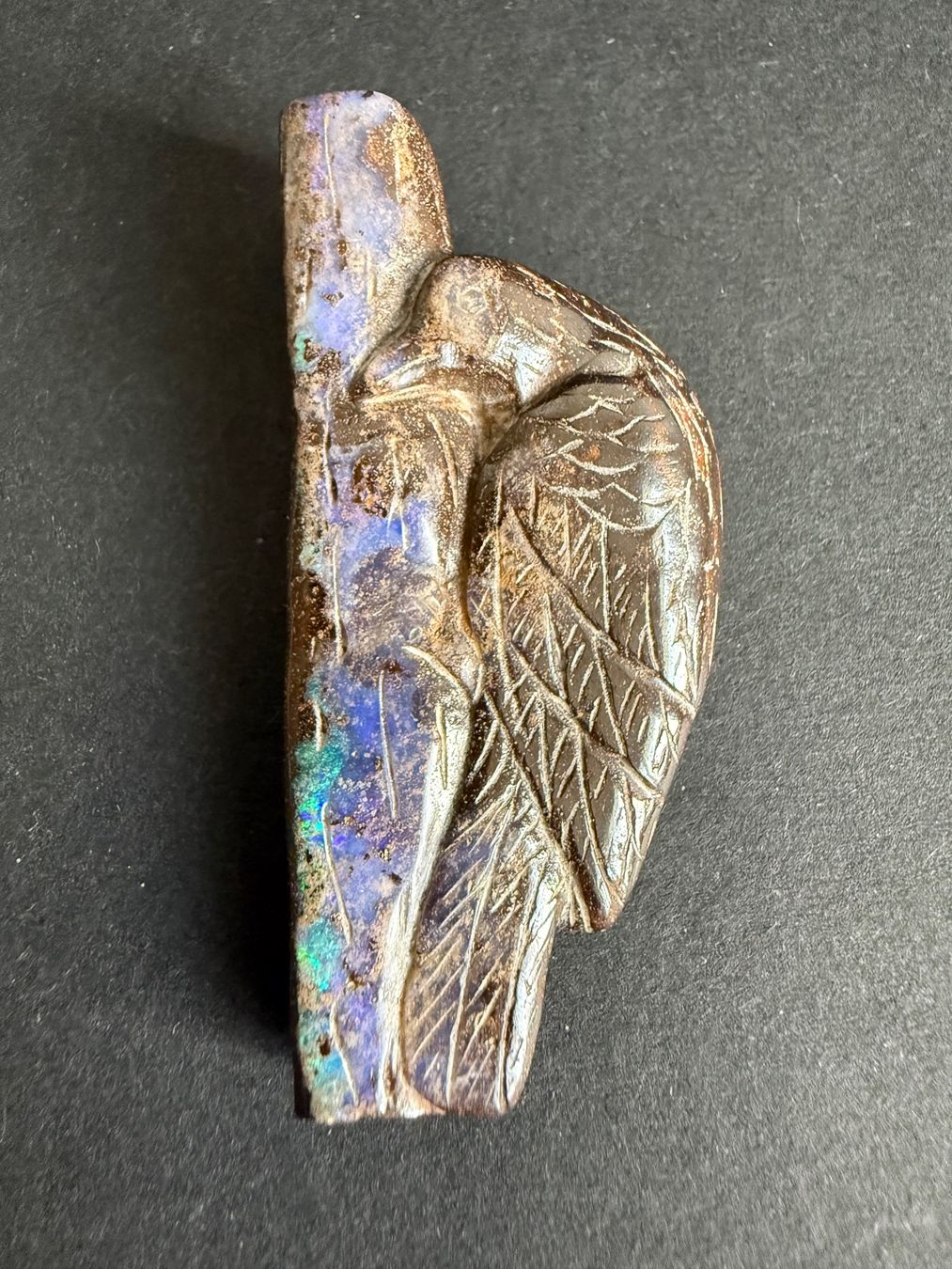 Pierres précieuses: Boulder Opal Figur – D'occasion à Spiegel b. Bern par Rogger72