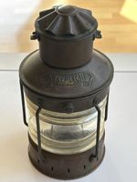 Ankerlicht Schiffslaterne Messing antik guter Zustand(2I5)