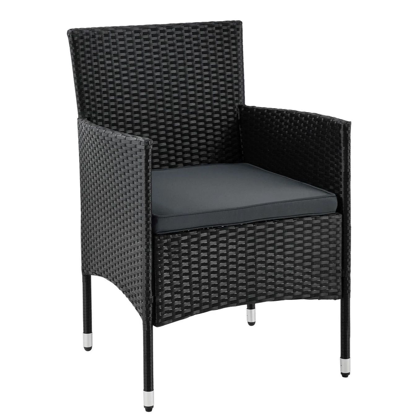 Set di tavolo e panche: Polyrattan Gartenmöbel-Set Schwarz Gartenmöbel – Nuovo e nell'imballaggio originale da Wallenwil venduto da toesstal-vertrieb 7