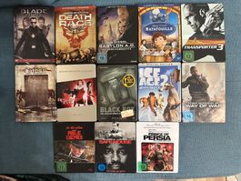 13  Filme  Steel-Case/Steelbook Sammlung (diverse Genre)