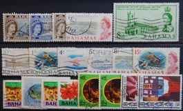 Bahamas British Lot mit alten Werten II