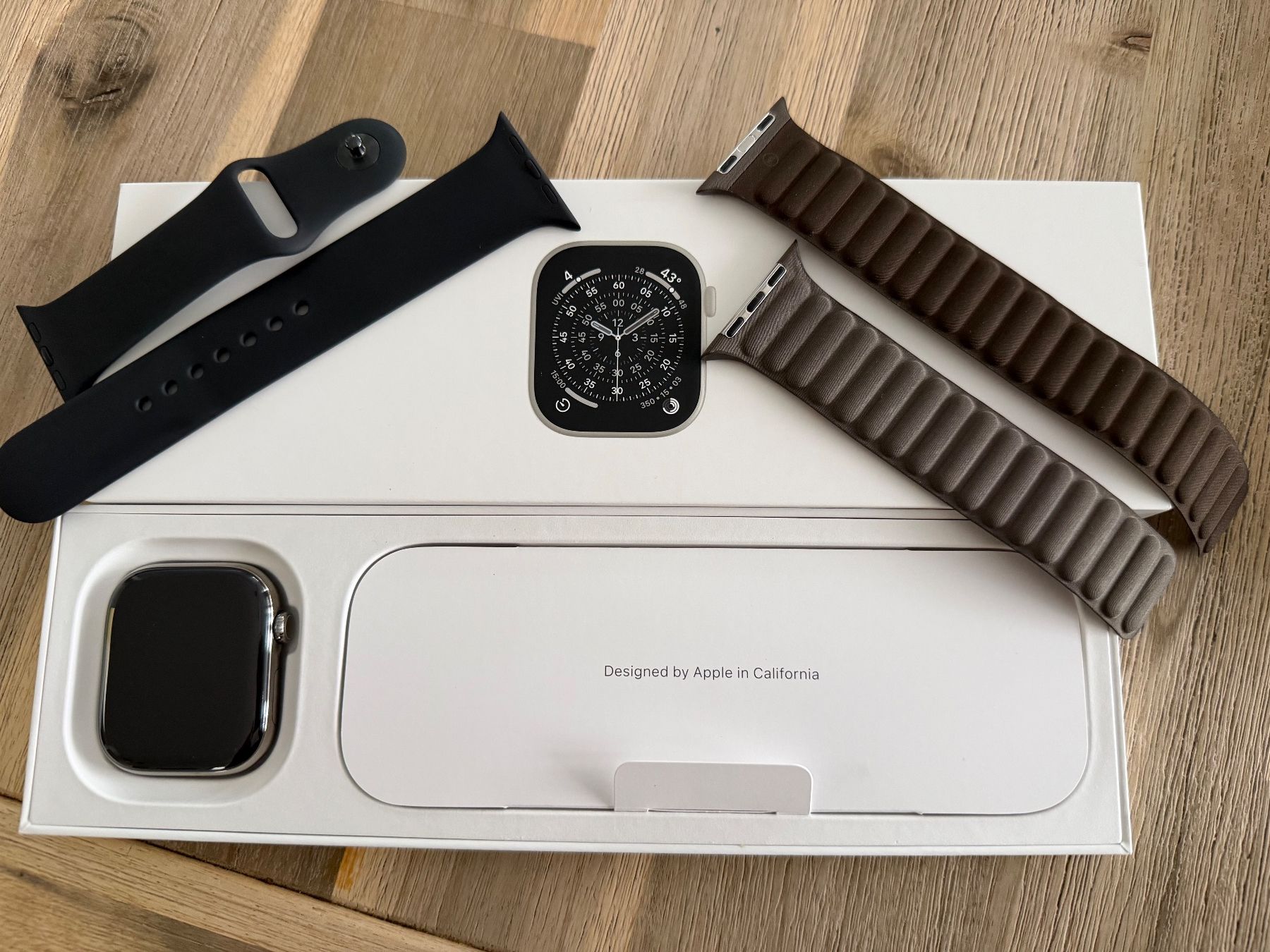 Apple Smartwatch: Apple Watch Series 11 46 mm, 5G Titan, ink. div.. Armbänder – Nuovo (secondo la descrizione) da Pfaffnau venduto da Sternli86 2