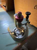 Machine à pointer horlogerie vintage Hormec Bienne Suisse po