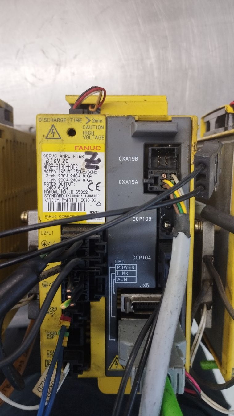 Fanuc Componenti elettronici: servo amplifier Fanuc – Usato da Corcelles-le-Jorat venduto da Benelli_m2 1