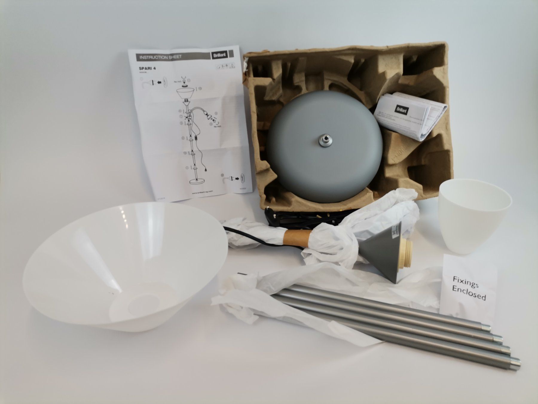 Brilliant Lampade: BRILLIANT Spari Indoor Stehlampe – Nuovo e nell'imballaggio originale da Schaffhausen venduto da Restwert_SH 2