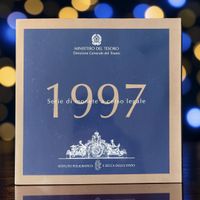 Italien Münzsatz 1997