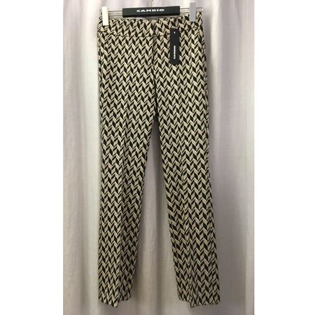 Cambio Damen Hose Fidelity Rhombus Muster 29 Inch Gr 34