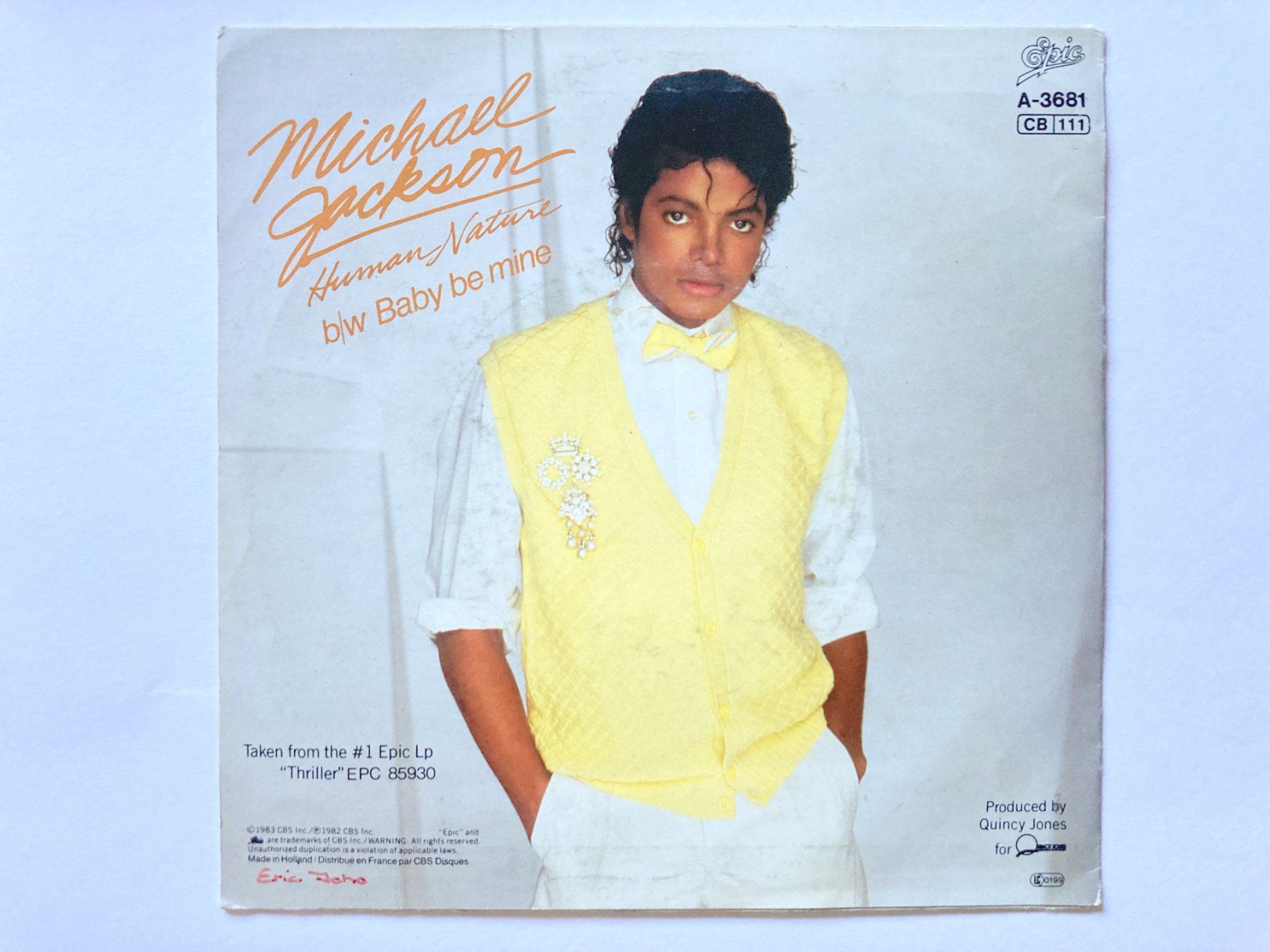 Dischi in vinile: MICHAEL JACKSON - HUMAN NATURE – Usato da Bottens venduto da hotter-than-hell 1
