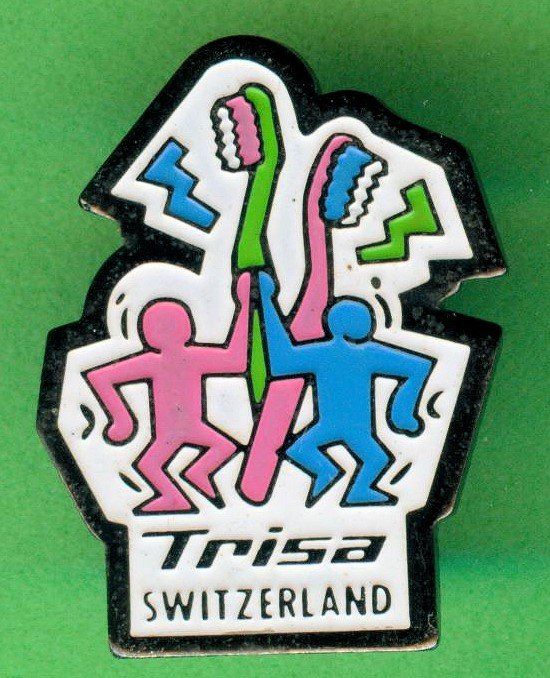Placchette & Badge: Trisa  Zahnbürste – Usato da Winterthur venduto da Sammleroase