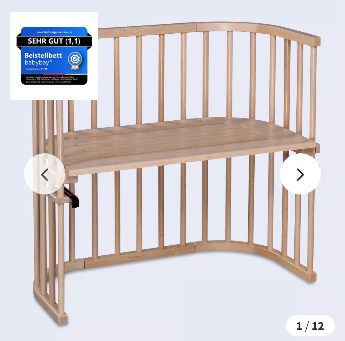 Babybay Lits: Babybay Beistellbett – D'occasion à Zürich par vero_wue 2