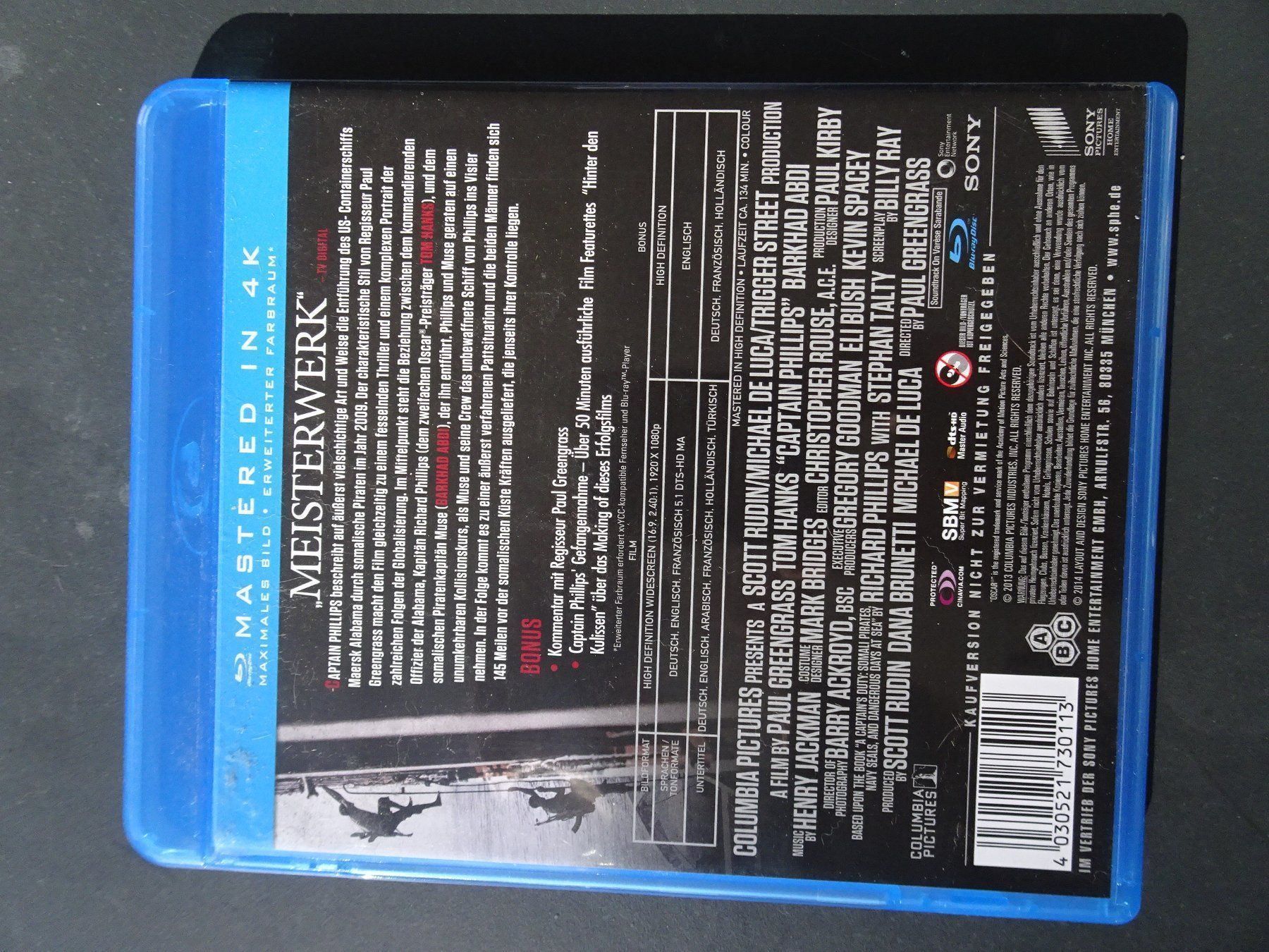 Alle DVDs: Captain Phillips – Gebraucht aus Aadorf von Chnorli-Furz 1