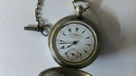 Antike Silber Taschen Uhr K. Serkisoff & Co.,Constantinople