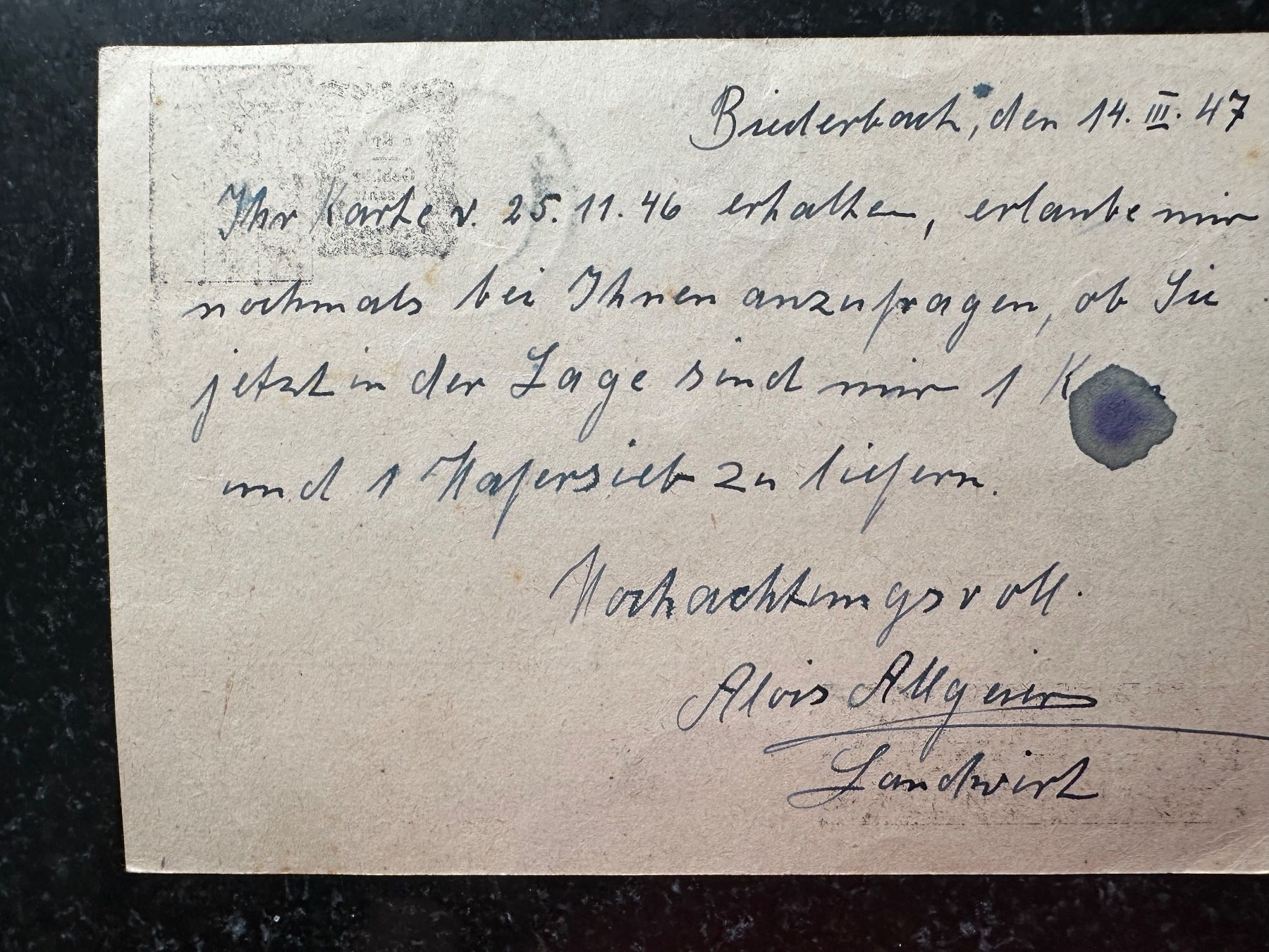 Karten: Alte Postkarte – Gebraucht aus Brugg von bri_7h8s 1