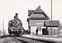 Bahnhof Tägerwilen MThB Eb 3/5 5820 1962