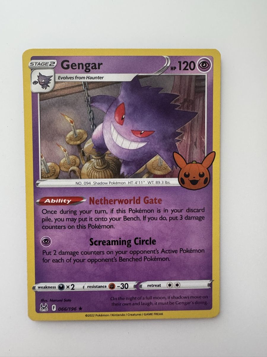 Pokémon Carte collezionabili: Pokémon Sammelkarte Gengar 066/196 Karte – Nuovo (secondo la descrizione) da Balzers venduto da gia_55wf
